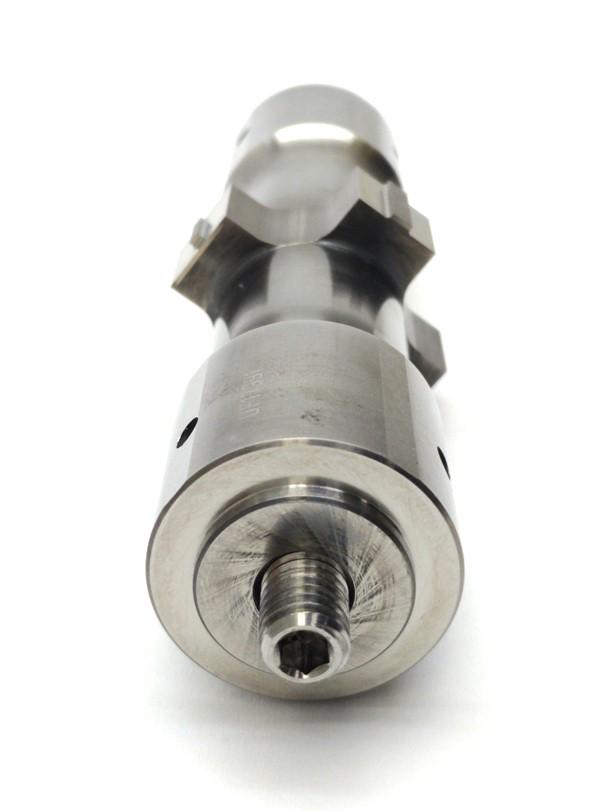 Used Ultex HR-4M0116-02 Ultrasonic Bonding Horn, M8-1.25 Thread, 130 x 35 x 35mm
