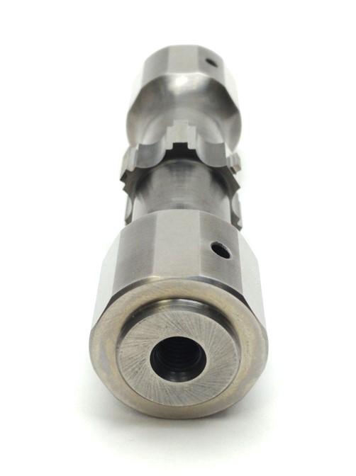 Used Ultex HR-4M0119-01 Ultrasonic Bonding Horn 6 Ends M8-1.25 Thread 130 x 35 x 35mm
