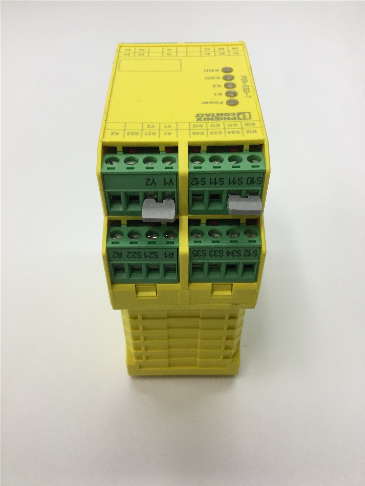 Used Phoenix Contact PSR-SCP-24DC/ESD/5X1/1X2/0T5 Safety Relay Module 24VDC Coil