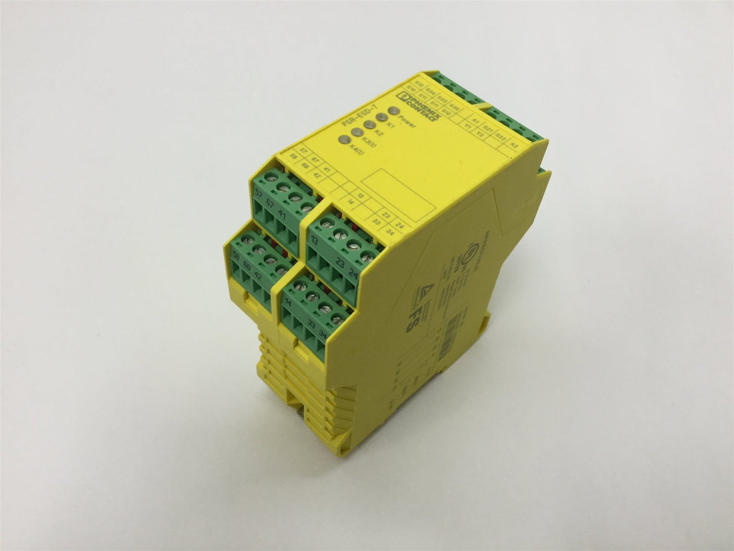 Used Phoenix Contact PSR-SCP-24DC/ESD/5X1/1X2/0T5 Safety Relay Module 24VDC Coil