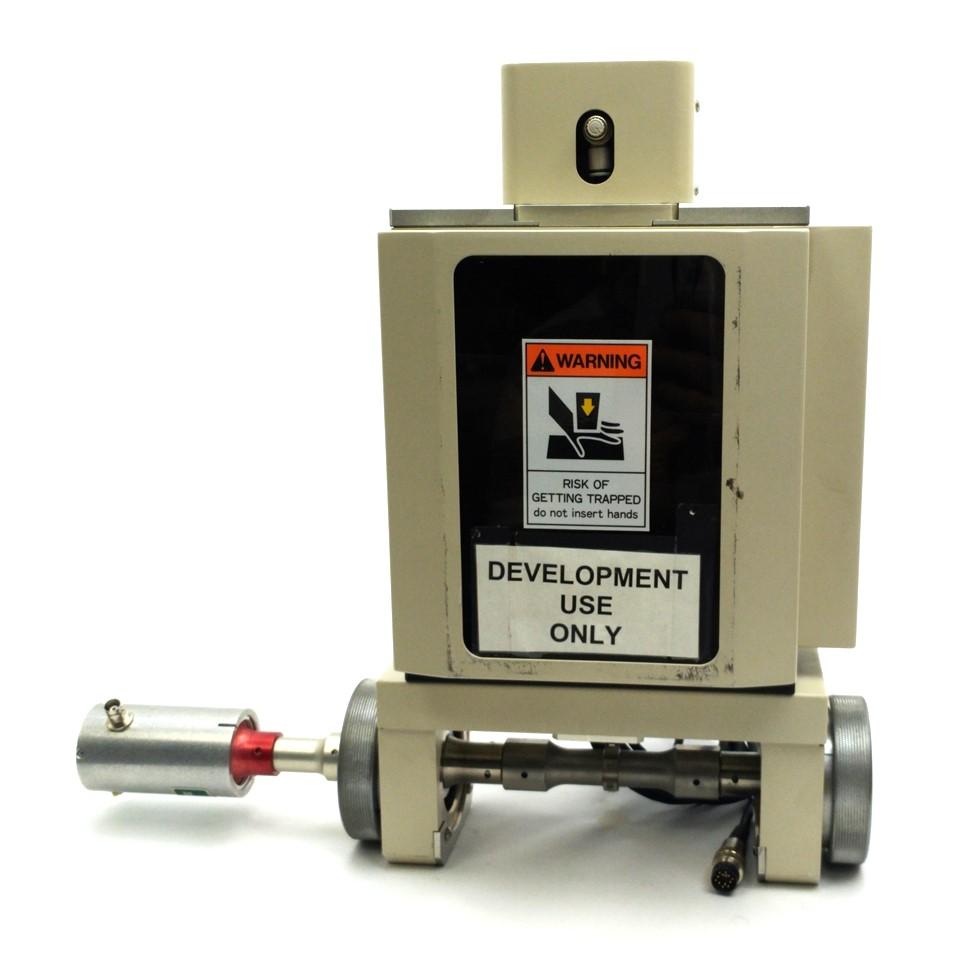 Used Ultex ACT-44MA/CF Ultrasonic Welder Actuator, 1" Travel, w/Converter & Horn
