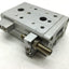 Used SMC MXQ8-20AS Guided Cylinder Slide Table, Pressure: 0.15~0.7MPa, Stroke: 20mm