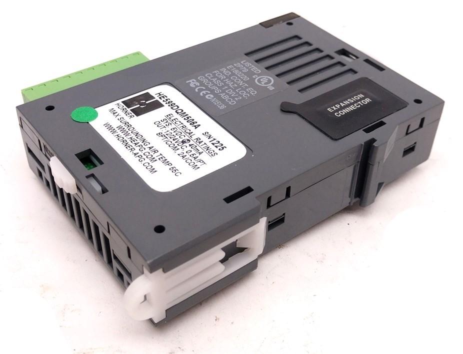 New Horner HE599DQM506A SmartRail I/O 8pt DC Output Module Output Range 12/24VDC