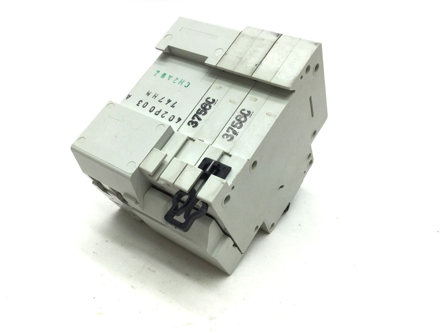 Used Moeller PBSM-402/003-A Switch With FAZ-C6/2 Circuit Breaker 6A 277/480VAC