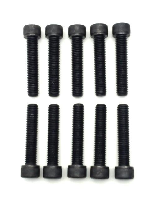 New Lot of 10 M12 x 1.75mm Steel Socket Head Screws, 60mm Long, 10mm Drive