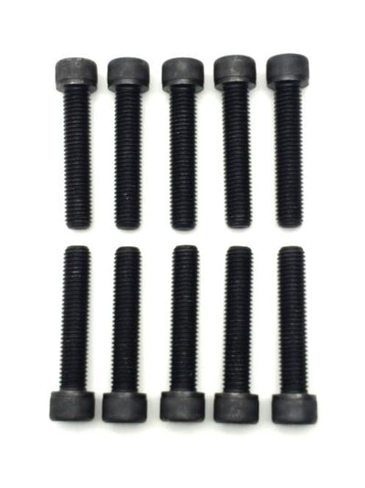 New Lot of 10 M12 x 1.75mm Steel Socket Head Screws, 60mm Long, 10mm Drive