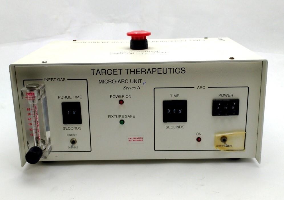 Used Target Therapeutics Micro-Arc Unit Series 2 TIG Welder, 5-Pin DIN, 110VAC