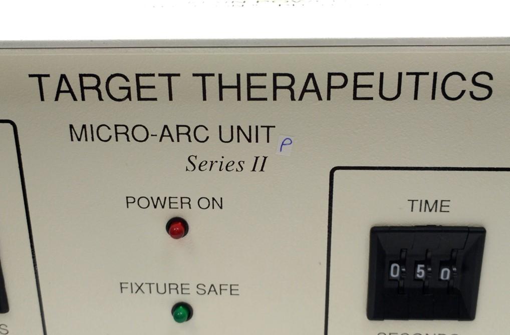 Used Target Therapeutics Micro-Arc Unit Series 2 TIG Welder, 5-Pin DIN, 110VAC