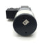 Used Plast-O-Matic EAST2V8W11-PV 2-Way Solenoid Valve, NC, 70PSI, 1/4"NPT, 120VAC
