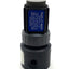 Used Plast-O-Matic EAST2V8W11-PV 2-Way Solenoid Valve, NC, 70PSI, 1/4"NPT, 120VAC