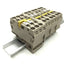 Used Lot of 9 Weidmuller 1746750000 Feed Through Terminal Blocks, ZDU 10 1000V 57 A