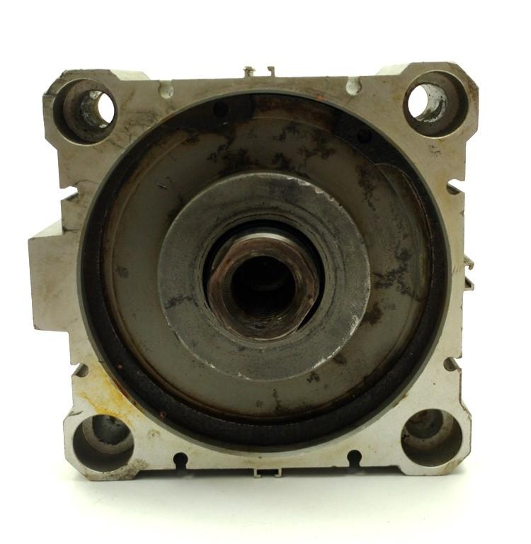 Used SMC ECQ2B100-10D Double Acting Compact Cylinder 10mm Stroke 100mm Bore 3/8"NPT