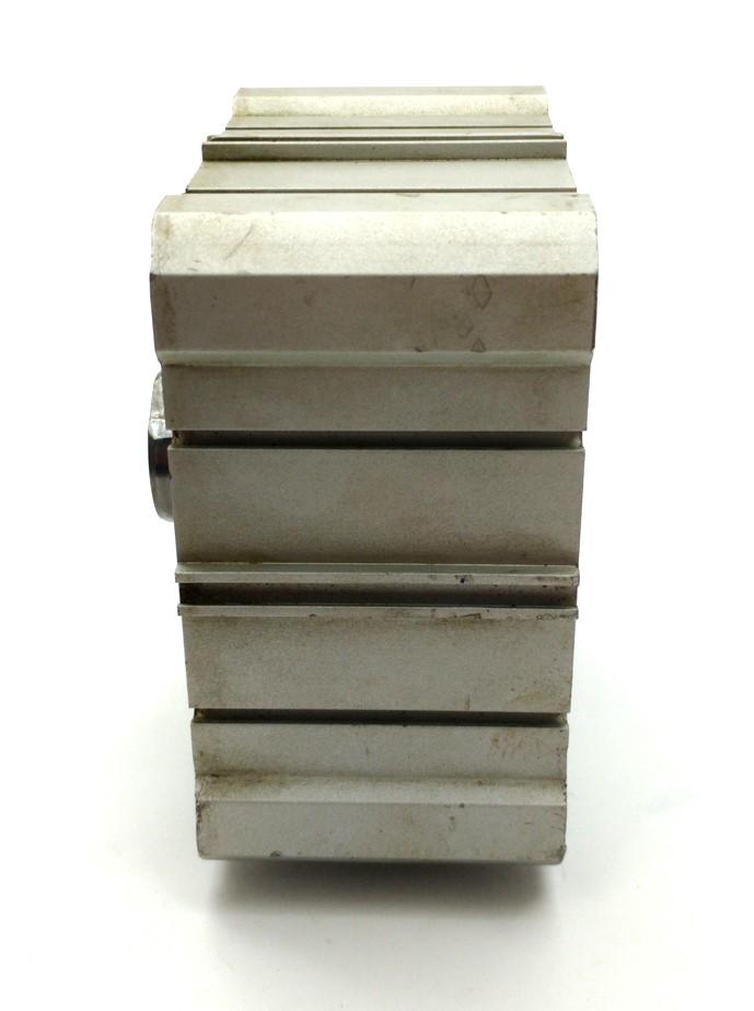 Used SMC ECQ2B100-10D Double Acting Compact Cylinder 10mm Stroke 100mm Bore 3/8"NPT