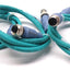 Used Lot of 3 Turck U-19639/RSCD RKCD 440-1M, 4 Pin Male to Female, Length: 1m