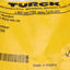 Used Lot of 3 Turck U-19639/RSCD RKCD 440-1M, 4 Pin Male to Female, Length: 1m