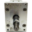 Used SMC CP95SDB100-125W Double Rod Cylinder 125mm Stroke 100mm Bore 145PSI 3/8"NPT