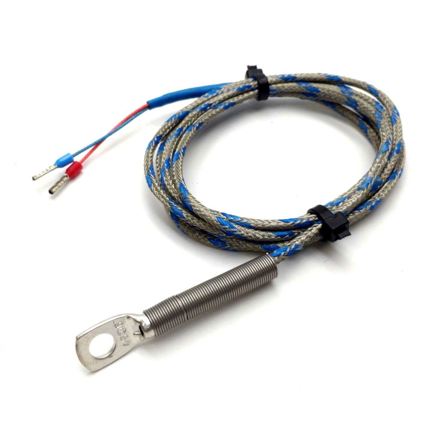 New – Open box Ulma 9371263 Ring Terminal Thermocouple, Type J, 0.25" Hole Diameter, 56" Long