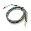 Used Ulma 9371263 Ring Terminal Thermocouple, 0.25" Hole Diameter, Type J, 56" Long
