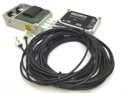 Used Destatic Electronic System MOD. 050 Static Charge Eliminator Bars 4 Voltage 220V