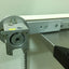 Used Dierre Roller Conveyor Belt Length: 1000mm Belt Width: 70mm, Coupling: 10mm