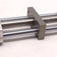 Used Bimba Ultran UGS-028-AT Rodless Cylinder, Stroke Adjustment (Both Ends)