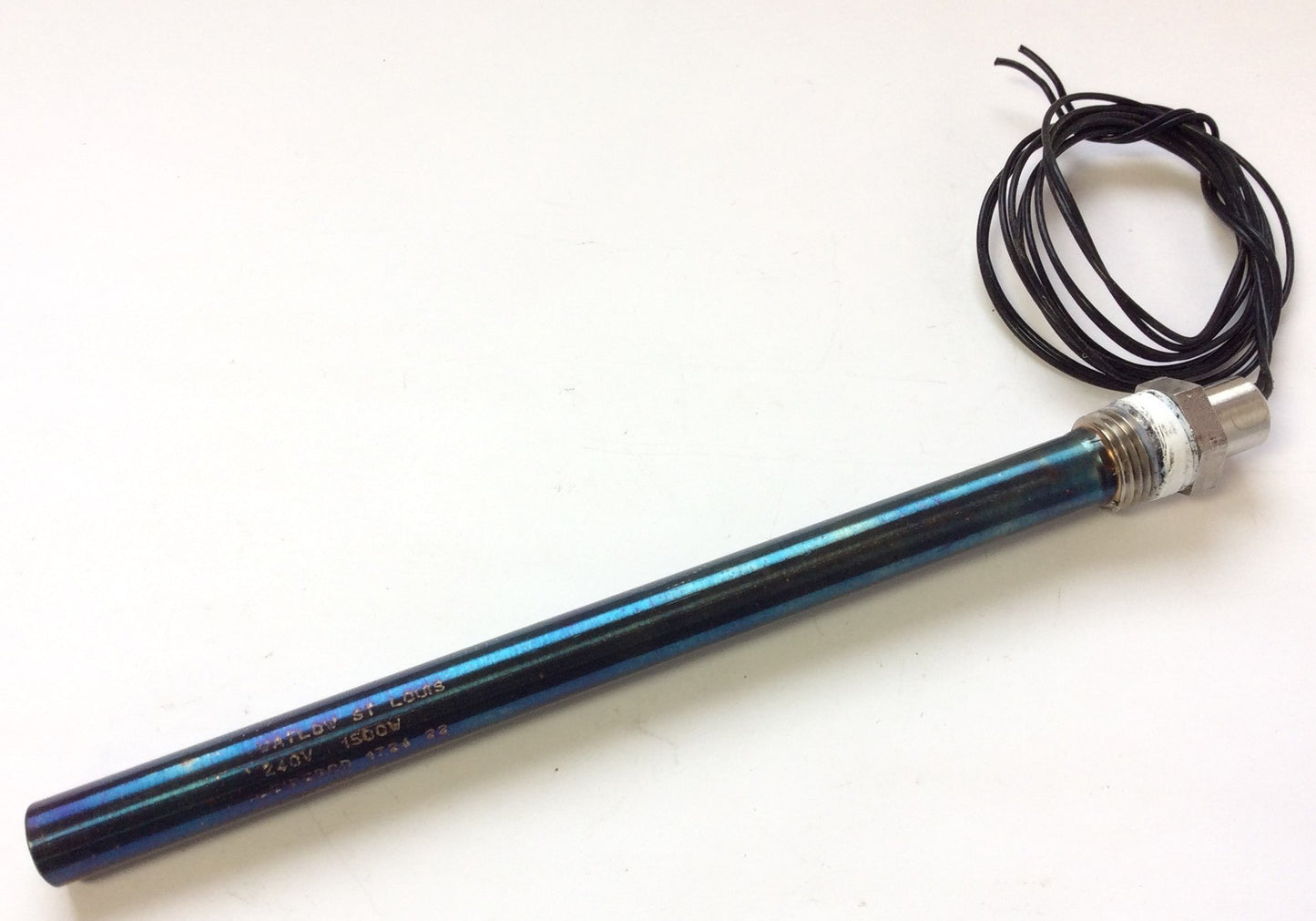 Used Watlow L9N-9287 Firerod 9" Cartridge Insertion Heater Element 1500W 240V 1/2 NPT