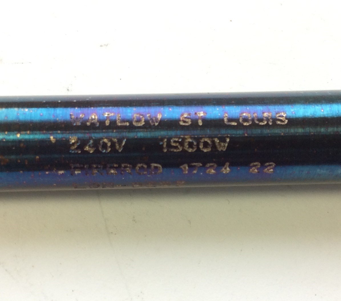 Used Watlow L9N-9287 Firerod 9" Cartridge Insertion Heater Element 1500W 240V 1/2 NPT