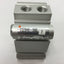 Used SMC CQ2B40-5DZ Compact Cylinder, Stroke: 5mm, Bore: 40mm, Pressure: 1.0MPa Max