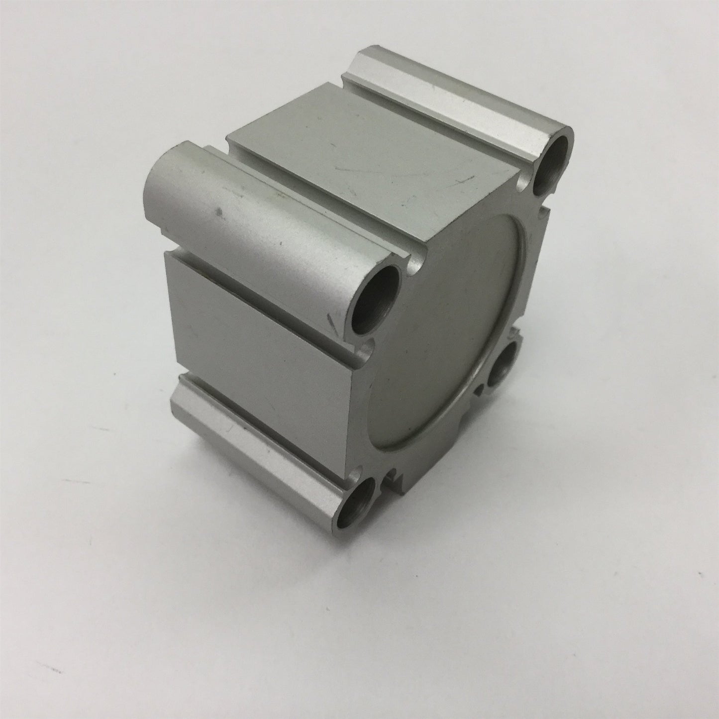Used SMC CQ2B40-5DZ Compact Cylinder, Stroke: 5mm, Bore: 40mm, Pressure: 1.0MPa Max