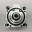 Used SMC CQ2B40-5DZ Compact Cylinder, Stroke: 5mm, Bore: 40mm, Pressure: 1.0MPa Max