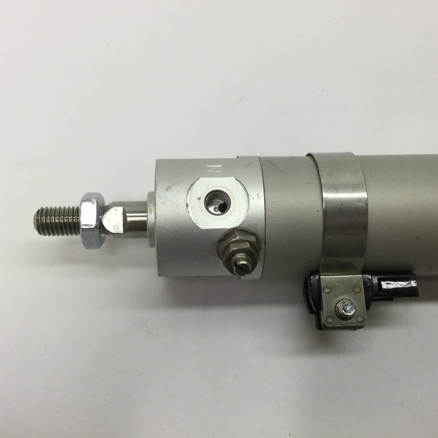 Used SMC NCDGCA20-0500-M9PSAPC Pneumatic Cylinder, Bore: 3/4", Stroke: 5", 10-32
