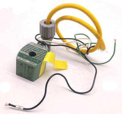 Used Asco Red Hat II 104R Shut Off Valve, 1/2" Pipe, Max Pressure: 150PSI, 10.1 Watts