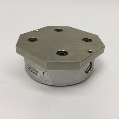 Used Rexroth 2-650-100-040 Non-Contact Transfer Unit, Ports: M5 x 0.8, W/ Mount Plate