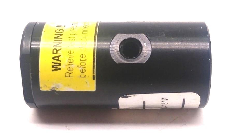 Used FasTest FE001-002 External Pneumatic Connector, 1/8" NPT, Sealing: 0.050"-0.08"