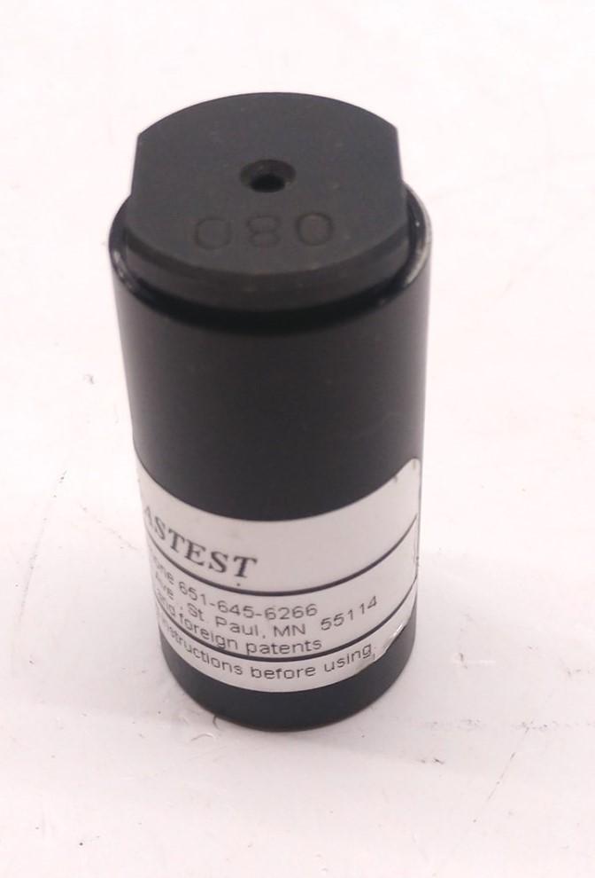 Used FasTest FE001-002 External Pneumatic Connector, 1/8" NPT, Needs New O-Ring