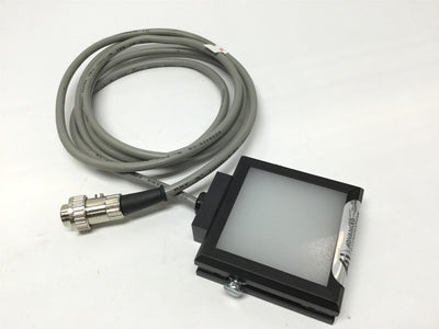 Used Advanced Illumination BL0202-660 Red LED Backlight Machine Vision 2" x 2" 24VDC