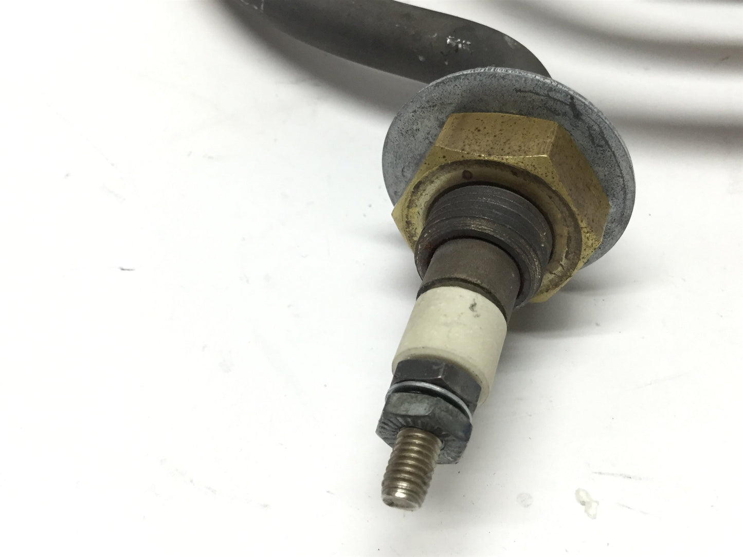 Used Watlow R3A23 Coiled Heater Element, 2000W 230VAC, 0.430" Tube, 8" Diameter