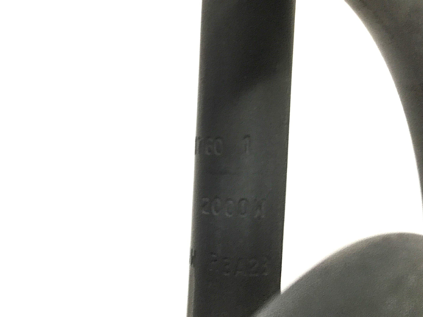 Used Watlow R3A23 Coiled Heater Element, 2000W 230VAC, 0.430" Tube, 8" Diameter