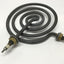 Used Watlow R3A23 Coiled Heater Element, 2000W 230VAC, 0.430" Tube, 8" Diameter