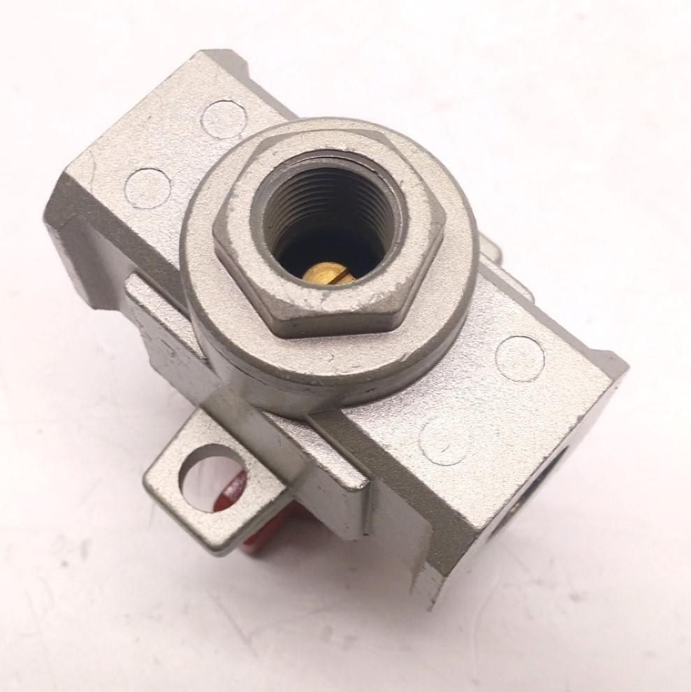 Used SMC NVHS4500-N03-X116 Ball Valve Lock Out, Pressure: 0.1-1 MPa, Ports: 3/8" NPT