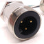 Used Lot of 2 Turck U2-12103/GSDF 32-0.3M/14.5/NPT Male Receptacle Cable, 3-Pole