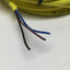 Used Lot of 3 Allen Bradley AB 889P-F3AB Pico Cordsets 3-Pin to Flying Leads 5ft Long