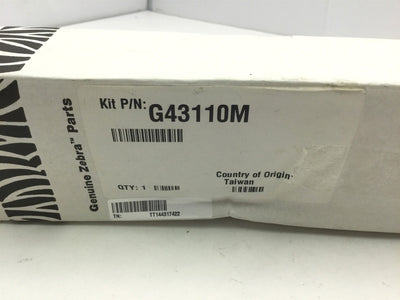 New – Open box New Zebra G3110M Internal Printer Parts, Platen Roller 110PAX3