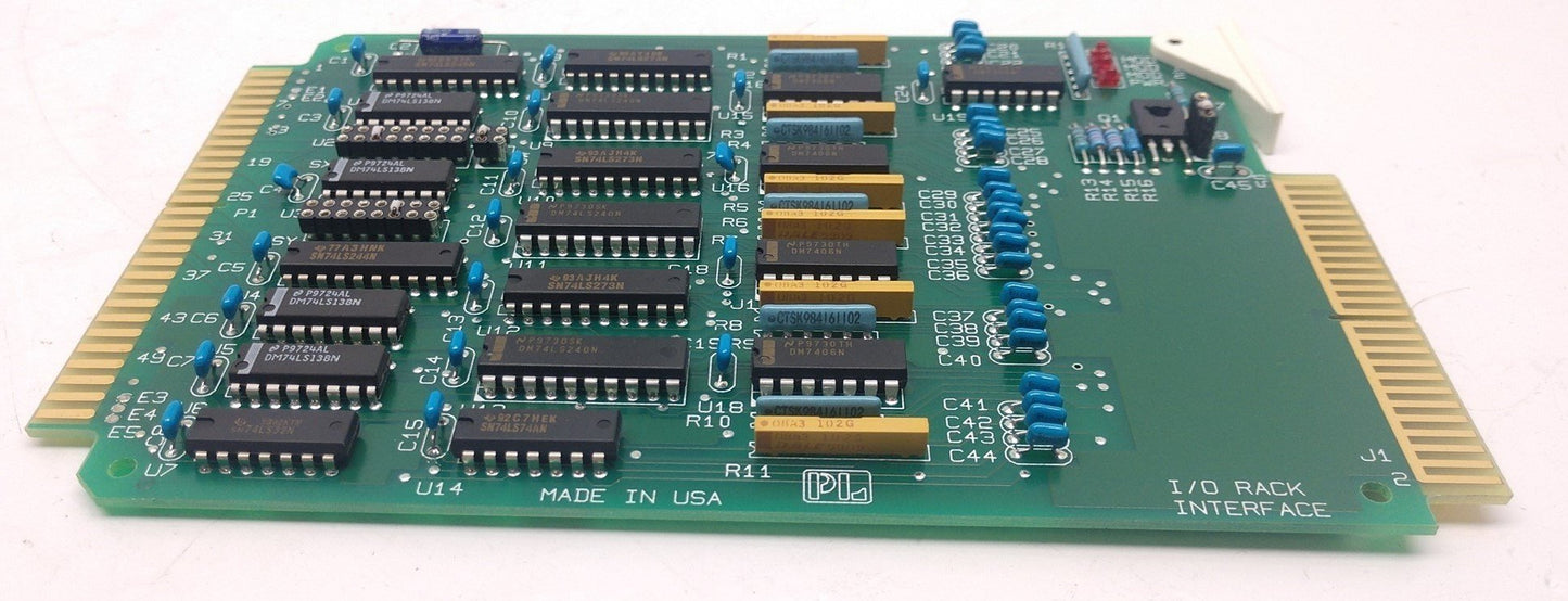 Used PL Prolog Tek I/O Rack Interface 7507 PWB 110414-0020REV.003