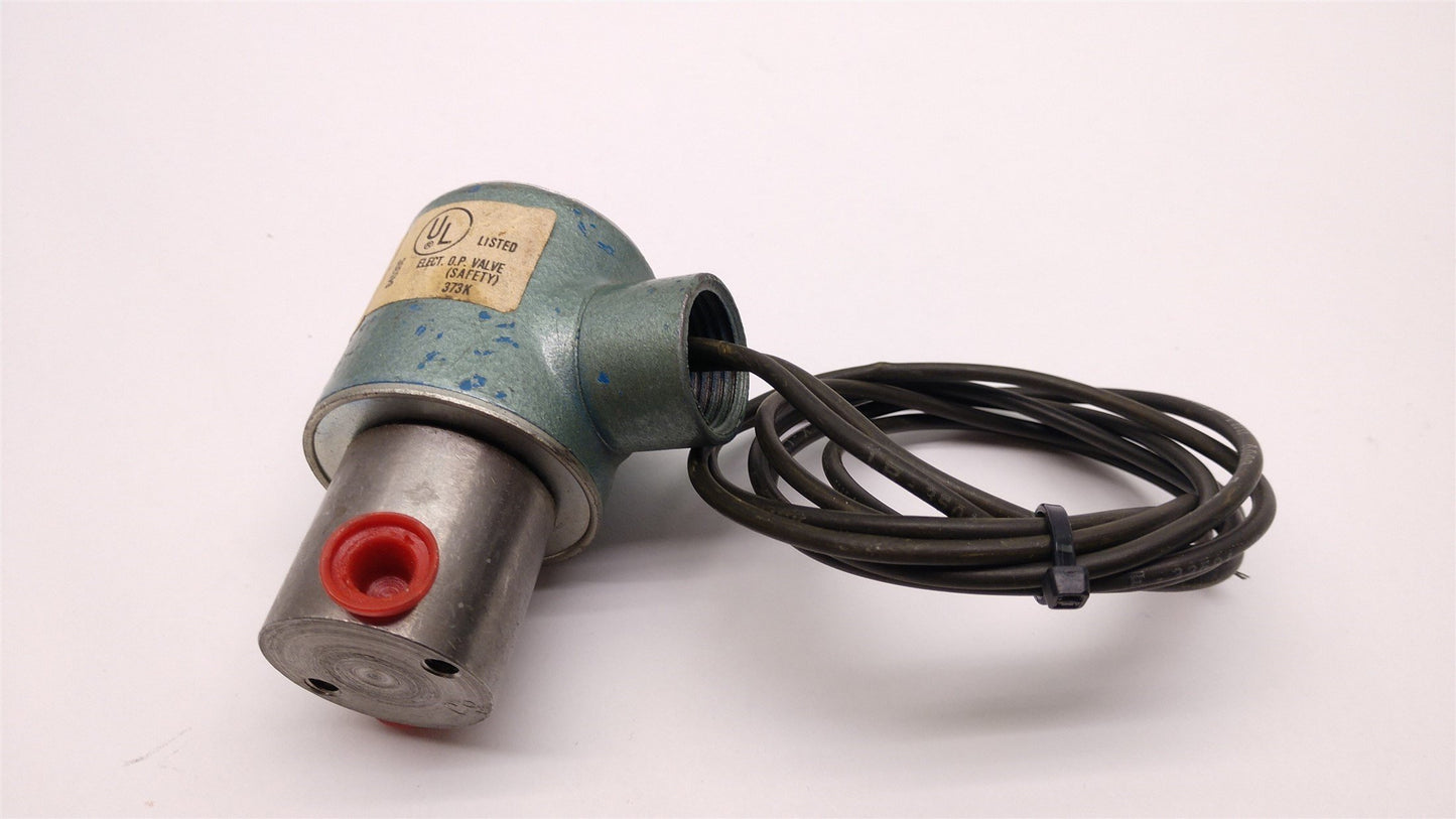 Used ITT 301AF04N2AC9 Solenoid Valve, Voltage: 230/240VAC, Ports: 1/8" NPT