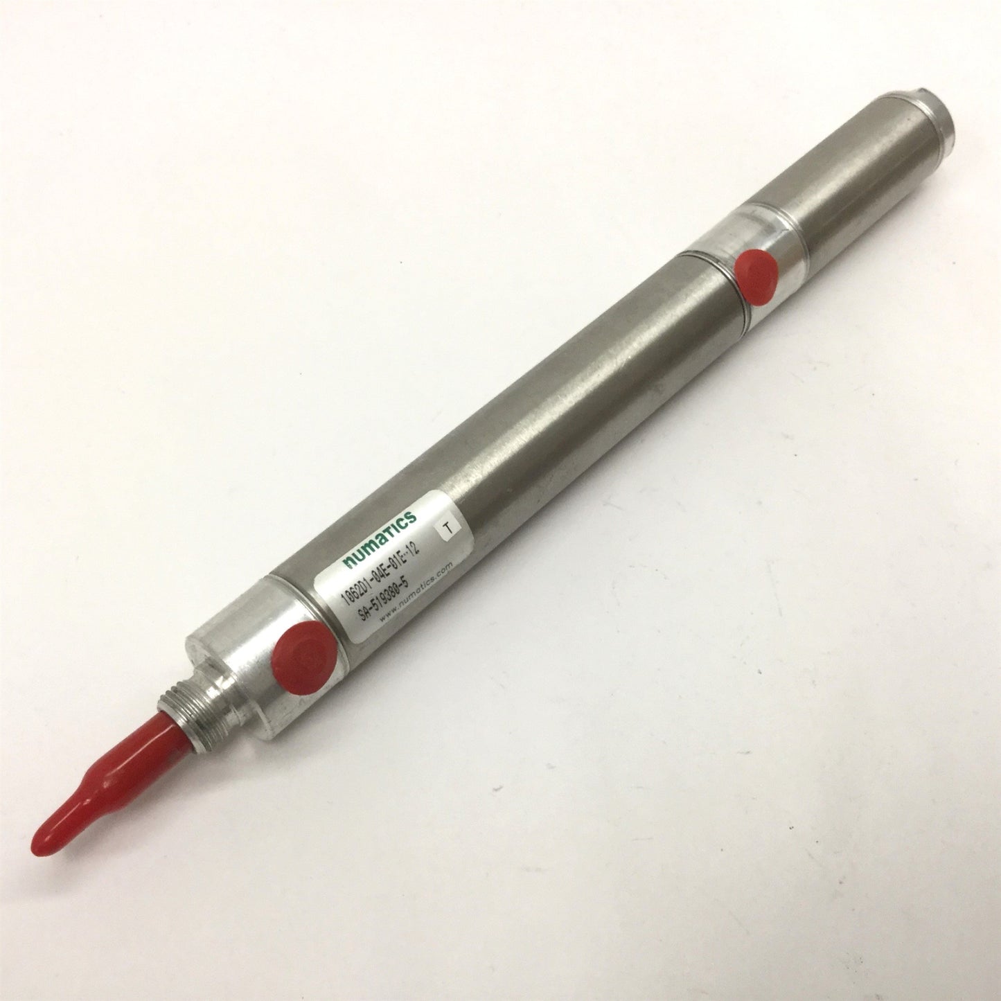 Used Numatics 1062D1-04E-01E-12 Pneumatic Cylinder, Stroke: 4.25", Bore: 1.0625"