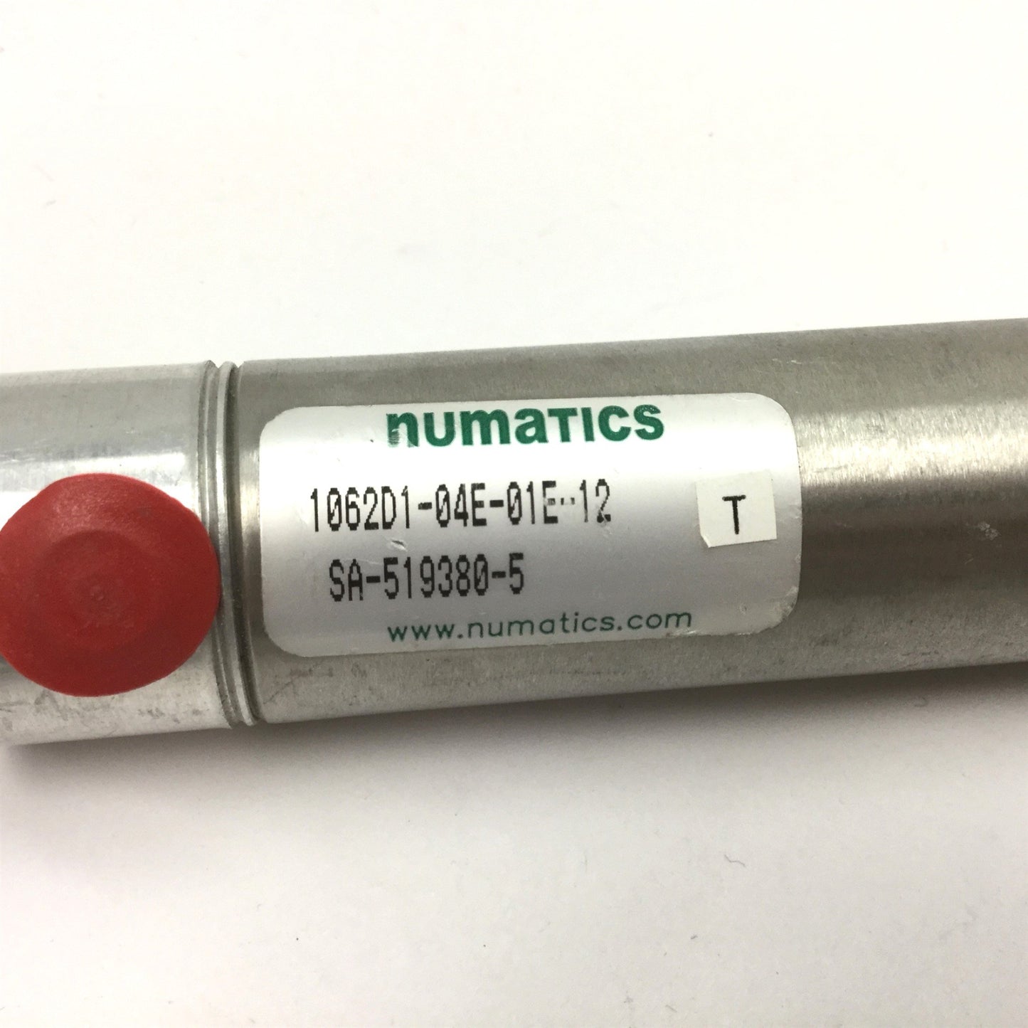 Used Numatics 1062D1-04E-01E-12 Pneumatic Cylinder, Stroke: 4.25", Bore: 1.0625"