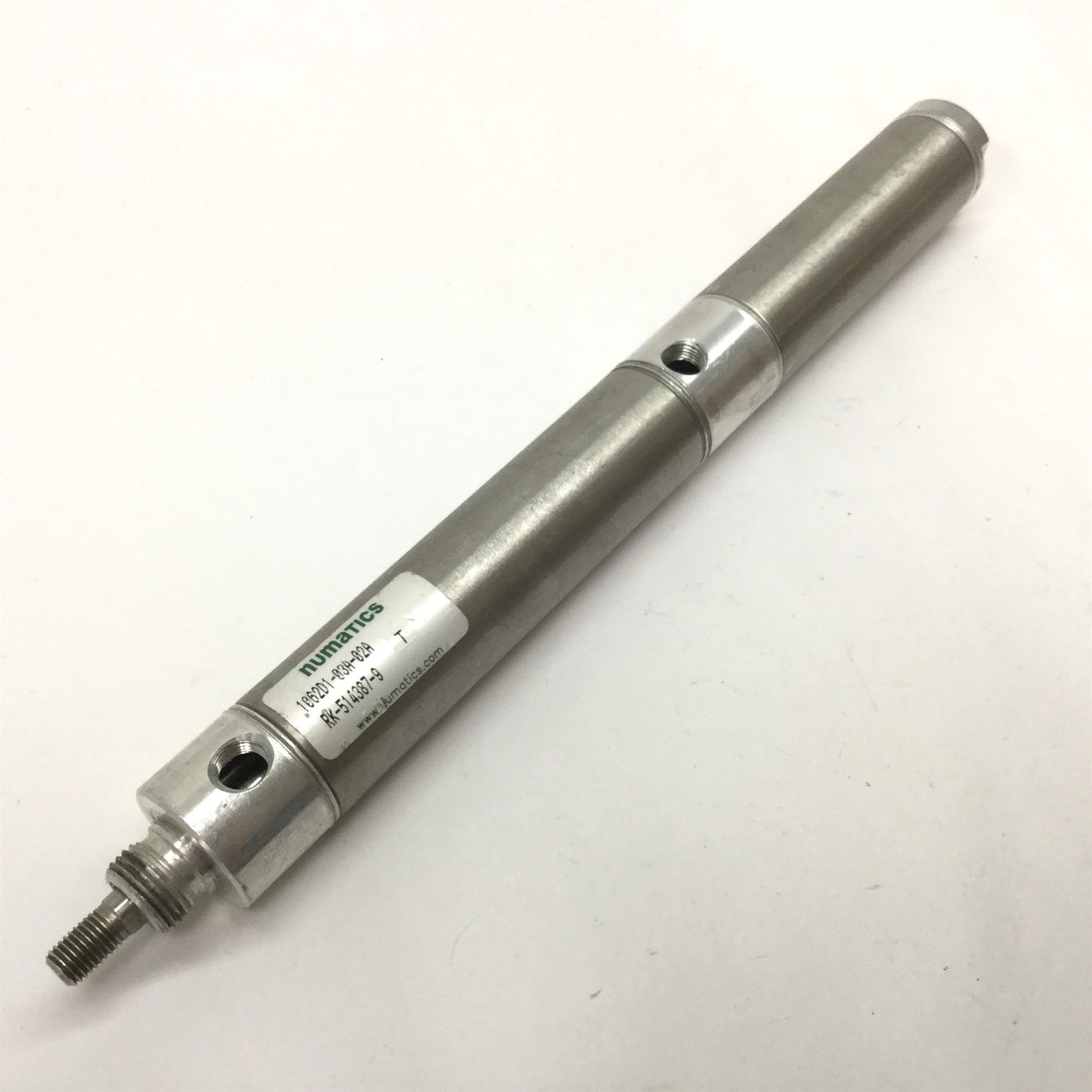 Used Numatics 1062D1-03A-02A Pneumatic Cylinder, Stroke: 3", Bore: 1.0625"