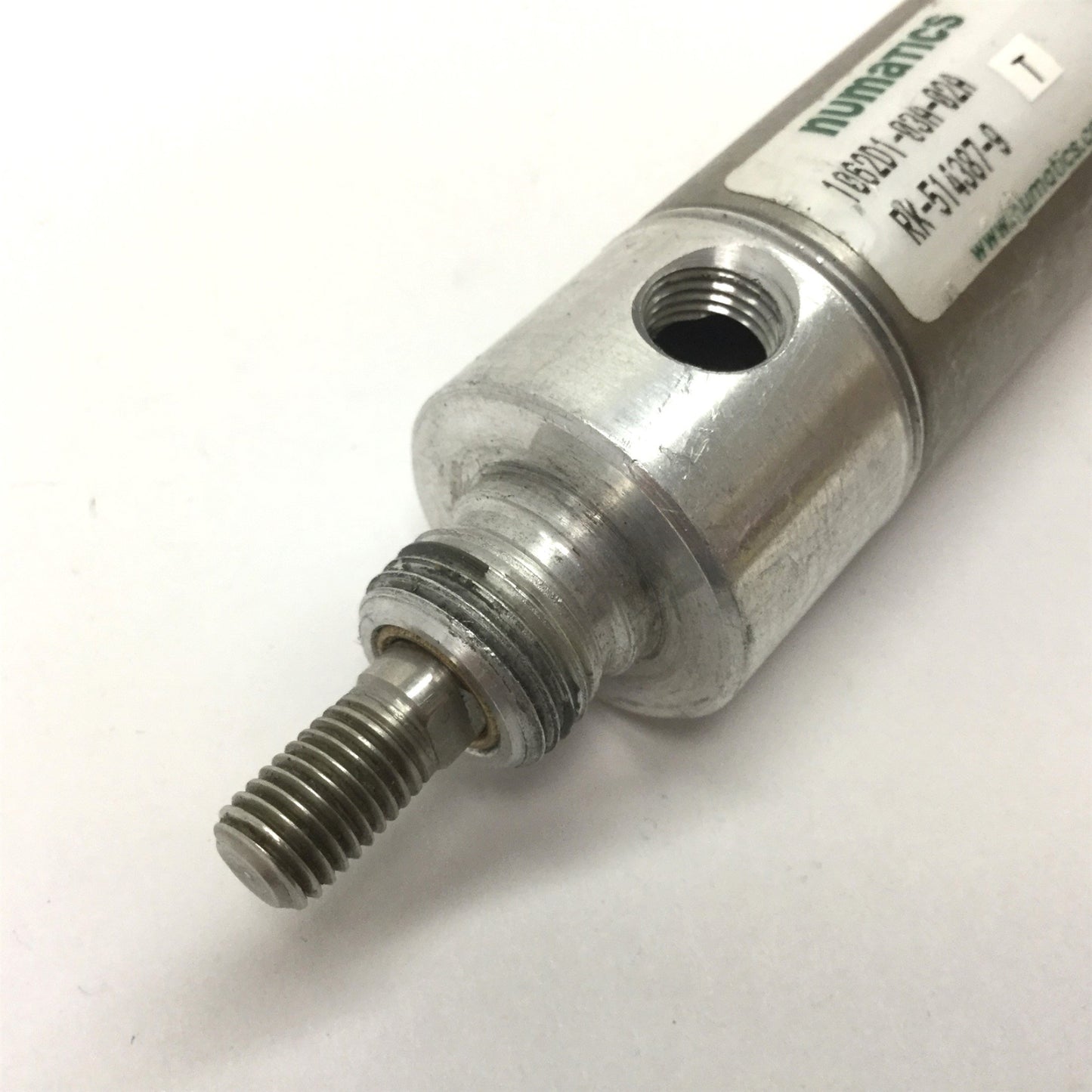 Used Numatics 1062D1-03A-02A Pneumatic Cylinder, Stroke: 3", Bore: 1.0625"