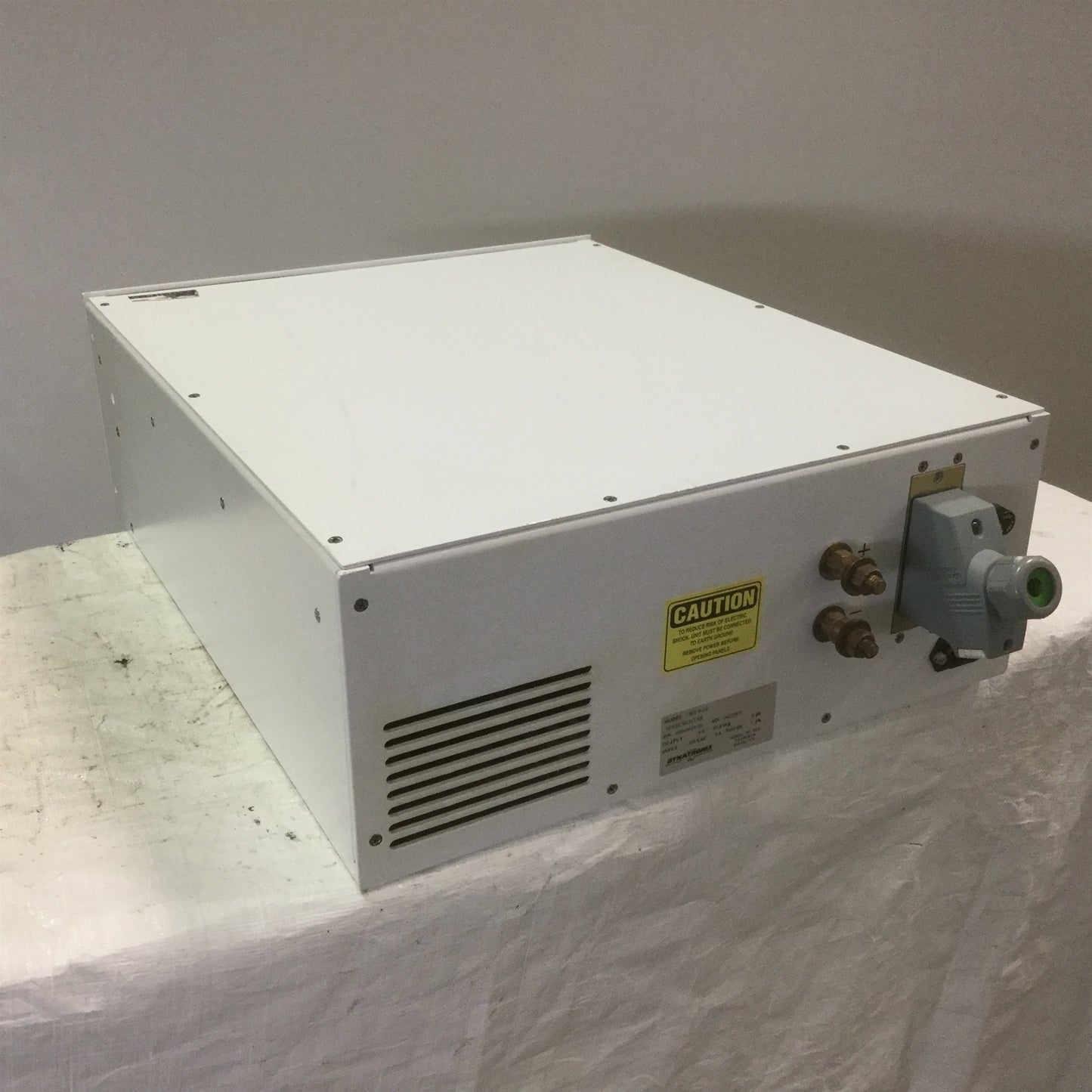 Used Dynatronix CRS9-10 DC Power Supply, Out: 9V 10A w/Microstar & PLC Option Analog